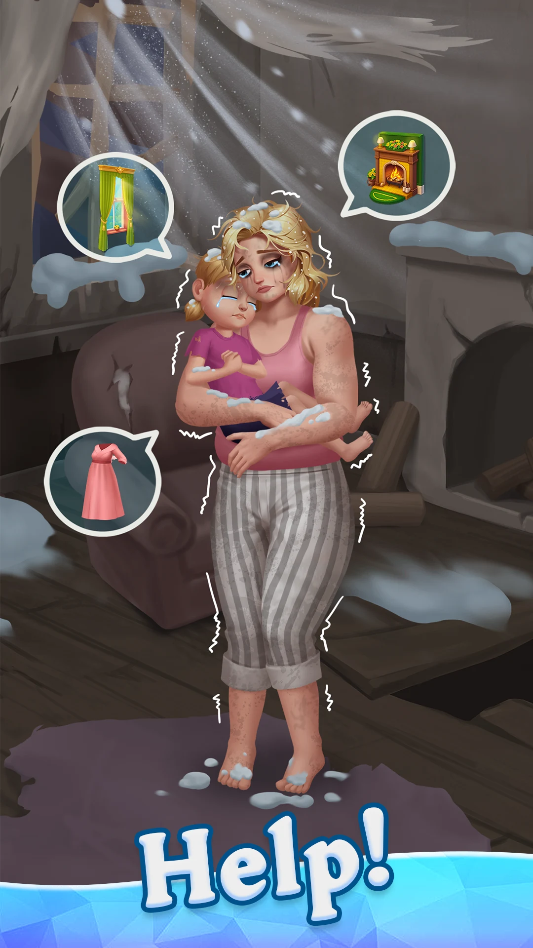 Beauty Tiles: Story & Makeover screenshot